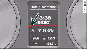 Audi A4: On-board computer. On-board computer: Memory