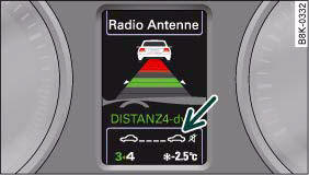 Audi A4: Driver messages. Instrument cluster: Further information