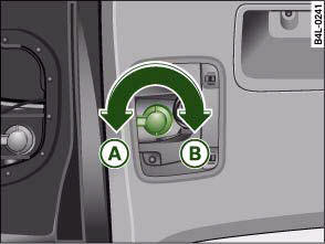 Audi A4: Bulbs. Diagram: Bulb holder with a bayonet fastener